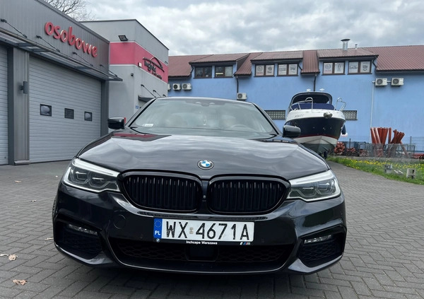 BMW Seria 5 cena 135000 przebieg: 229931, rok produkcji 2018 z Józefów małe 379